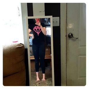 Diamond drip tee shirt